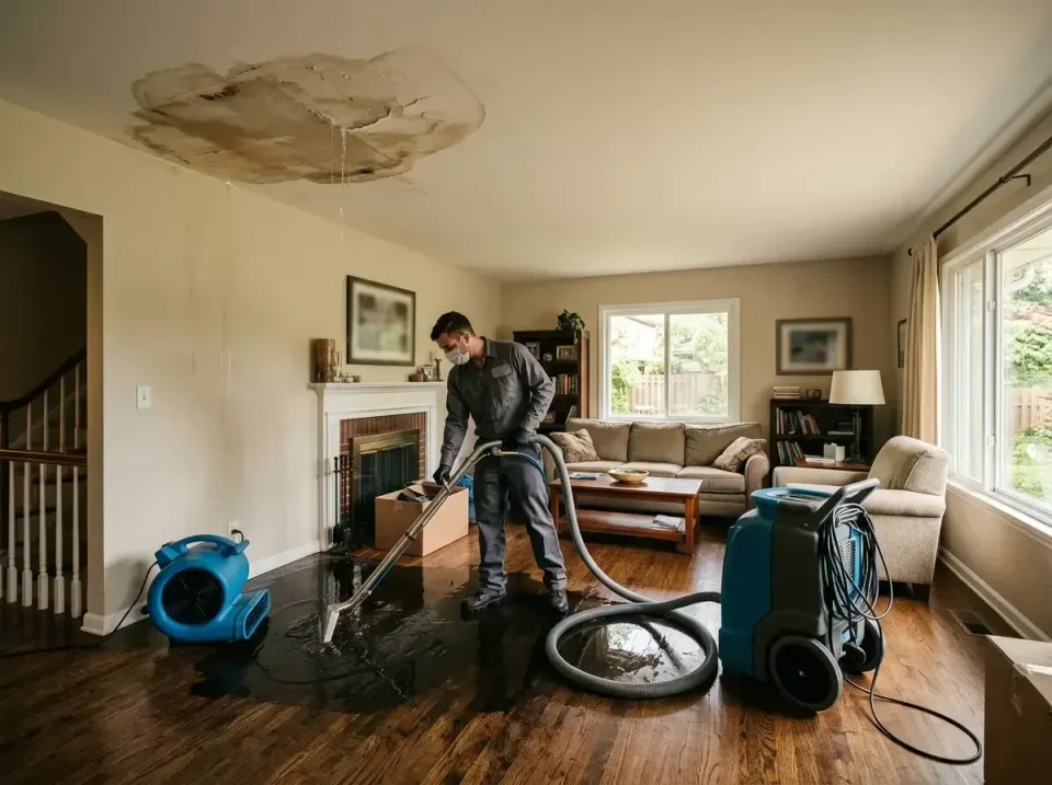 attic-pipe-burst-ceiling-drip-008 — frequently asked questions, Water Damage Restoration & Carpet Care in Pearland, TX